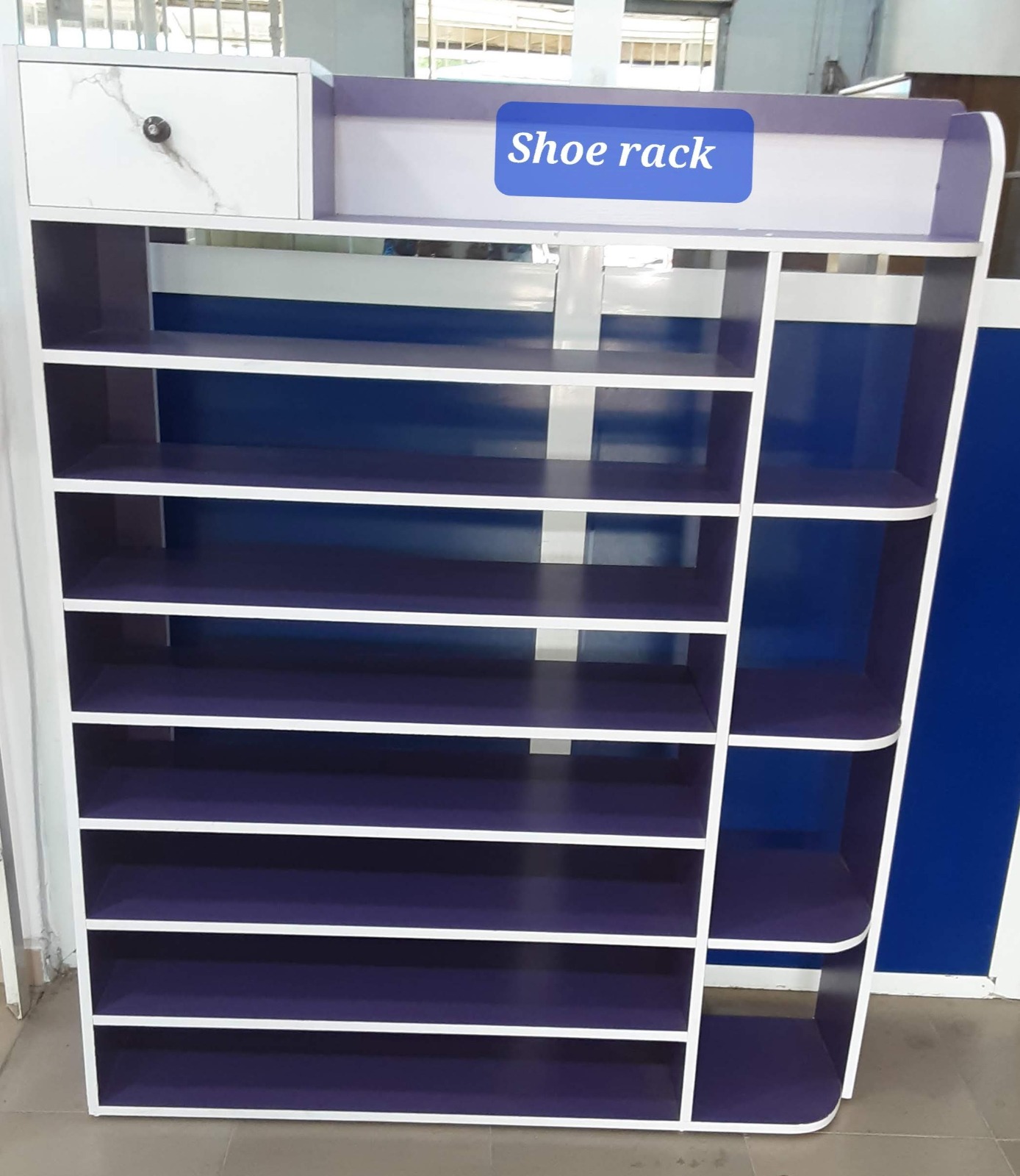 Tilt-Down Storage Trays